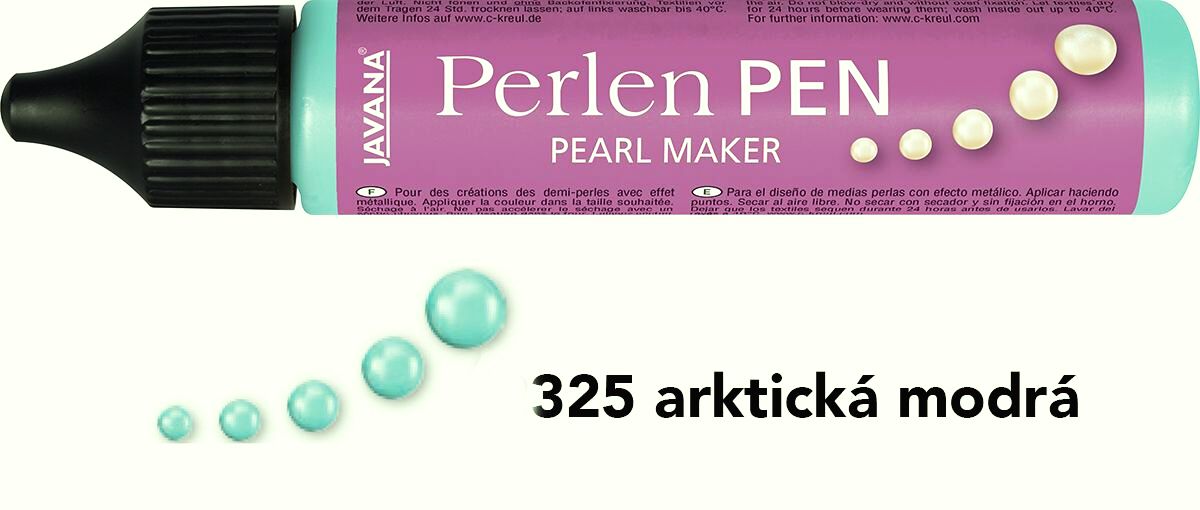 PERLEN PEN - Perlový popisovač - MODRÝ, 29ml