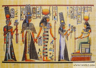 Reprodukce - Papyrus Ahmed 3(18x24cm)