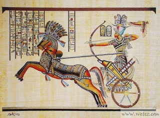 REPRODUKCE - Papyrus Ahmed 2 (18x24cm)