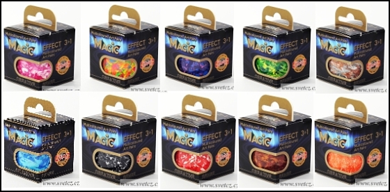 Víceodstínové barvy Magic Barvy Magic - víceodstínové