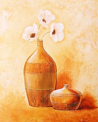 Reprodukce - Květina a váza 1