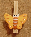 Dekorace - Kolíček s motýlkem