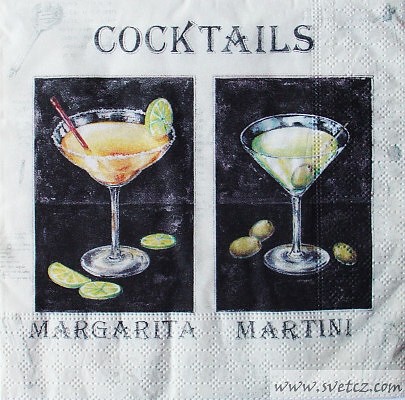 Ubrousek - Margarita a Martini