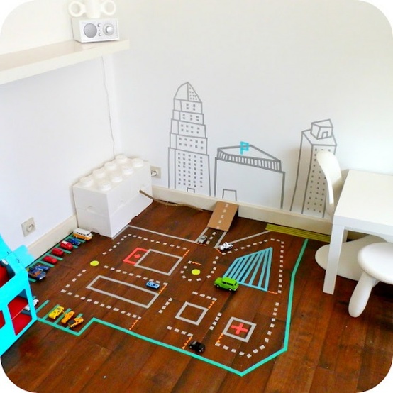 Dekorační páska WASHI - KORUNY 1,5cm (10m)