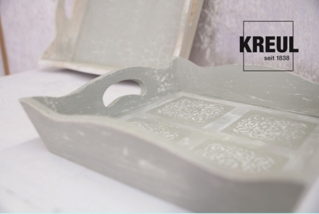Vintage křídová barva Home Deco ŠEDÁ, 250ml