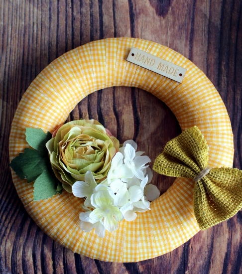 Jutová mašle ZASNĚŽENÁ, 3ks (13cm)