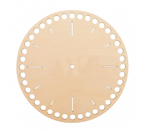 Dřevěné hodiny kulaté (20cm)
