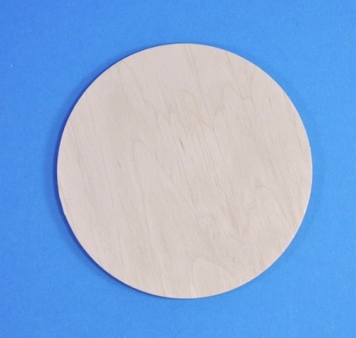 Dřevěný podtácek - podložka pod šálek kulatá - 10,5cm (5mm)