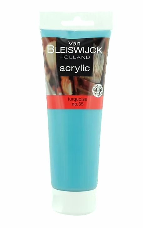 Akrylová barva TYRKYSOVÁ - 250ml