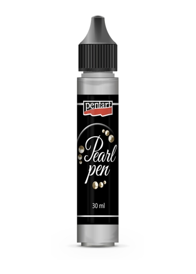 Tekuté perly Pentart STŘÍBRNÉ 30ml