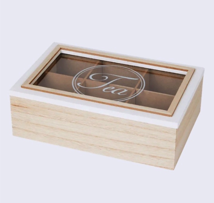 Dřevěná krabička na čaj  TEA COLLECTION