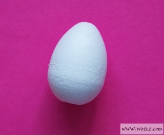 Polystyrenové vejce - 7x10cm