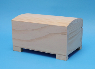 Dřevěná krabička - ŠPERKOVNICE STŘEDNÍ (13,5x8,6x7,7cm)