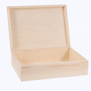 Dřevěná krabička - OBDELNÍK (19,5x14x8cm)