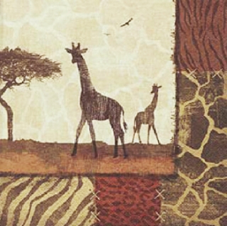 Ubrousek - Žirafy