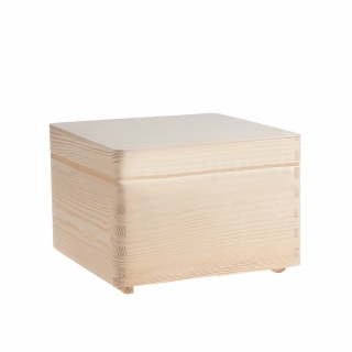 DŘEVĚNÁ KRABIČKA - BOX (30x30x14cm)