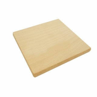 Dřevěná podložka z masivu 1 - ČTVEREC (9x9cm) 