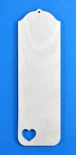 Záložka do knihy - SRDÍČKO č. 2 (16x5cm)