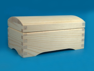 Dřevěná krabička - TRUHLIČKA (15x9,5x8cm)