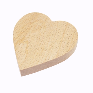 Dřevěné srdce - bukové