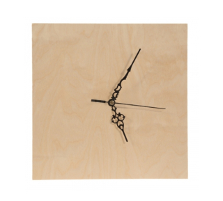 Dřevěné hodiny  ČTVEREC (25x25cm)