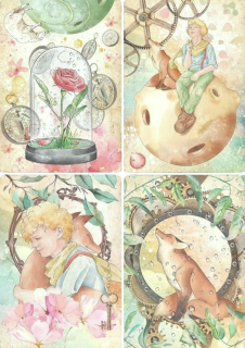 Rýžový papír na decoupage (A4) MALÝ PRINC