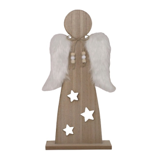 Vánoční dekorace ANDÍLEK (34cm)