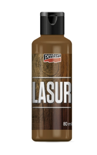 Lazura na dřevo HNĚDÁ 80ml