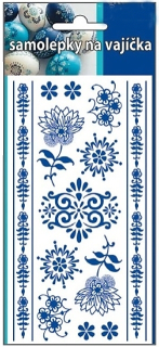 Samolepky na vajíčka CIBULOVÝ VZOR (19x9cm)
