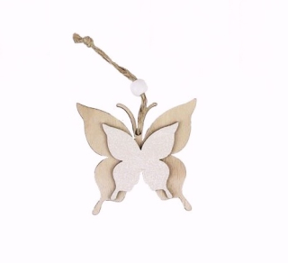 Jarní dekorace MOTÝL závěsný (8,5cm)