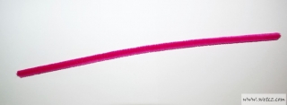 Modelovací drátek plyšový - růžový