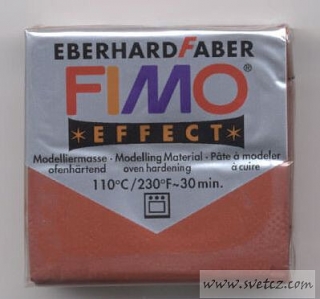 Fimo Effect - Metalíza hnědá