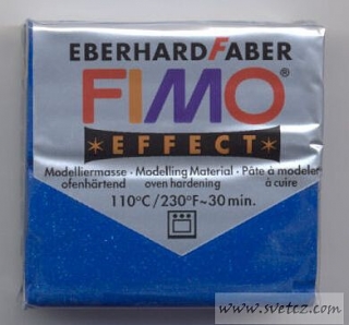 Fimo Effect - Třpytivě modrá