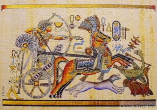 Reprodukce - Papyrus Ahmed 4(13x18cm)