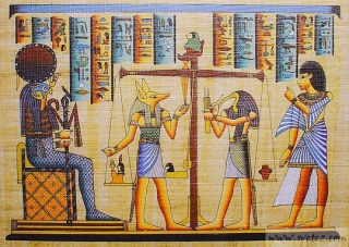 Reprodukce - Papyrus Ahmed 2(13x18cm)