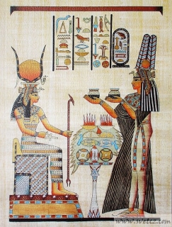 REPRODUKCE - Papyrus Ahmed 10 (18x24cm)