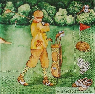 Ubrousek - Golfista