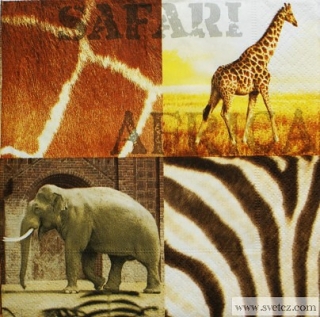 Ubrousek - Afrika Safari