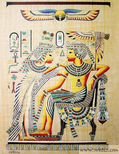 Reprodukce - Papyrus Ahmed 10(13x18cm)