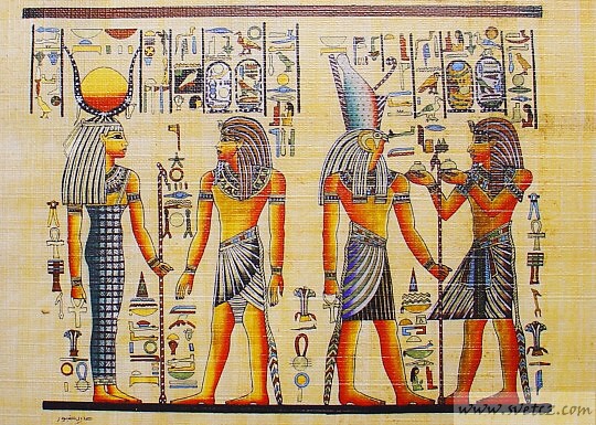 Reprodukce - Papyrus Ahmed 9(13x18cm)