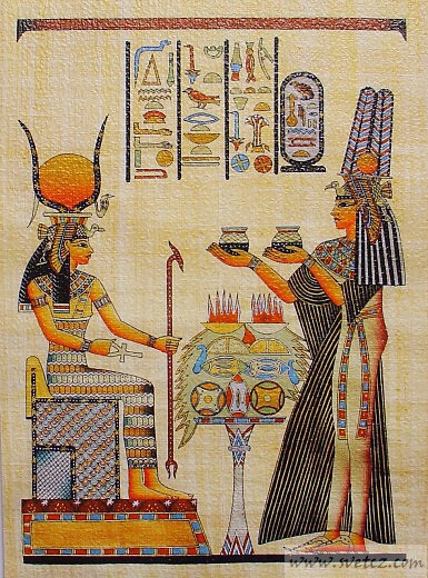 Reprodukce - Papyrus Ahmed 8(13x18cm)