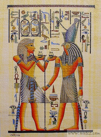 Reprodukce - Papyrus Ahmed 6(13x18cm)