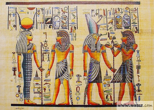 Reprodukce - Papyrus Ahmed 9(18x24cm)