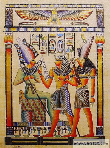 Reprodukce - Papyrus Ahmed 7(18x24cm)