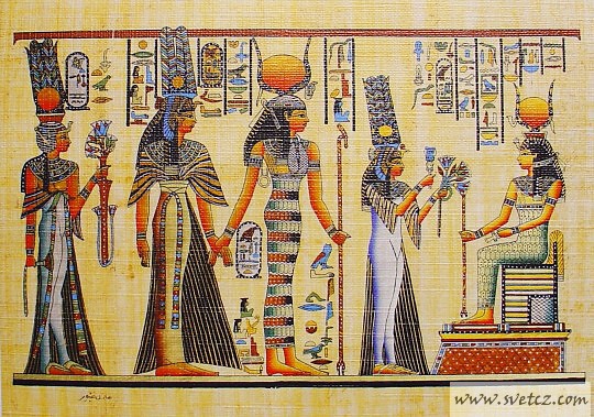 Reprodukce - Papyrus Ahmed 3(18x24cm)
