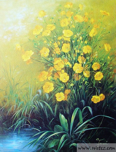 REPRODUKCE - Květiny 1 (18x24cm)
