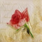 Ubrousek - Růže a dopis
