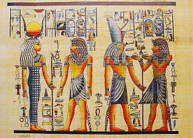 Reprodukce - Papyrus Ahmed 9(18x24cm)