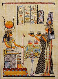 Reprodukce - Papyrus Ahmed 8(18x24cm)