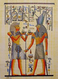 Reprodukce - Papyrus Ahmed 6(18x24cm)